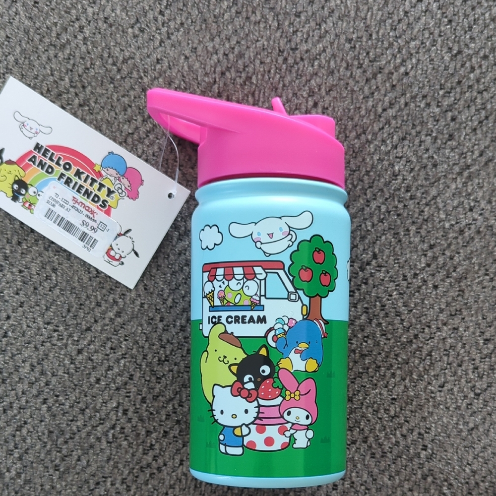 NWT Hello Kitty Stainless Steel Water Bottle